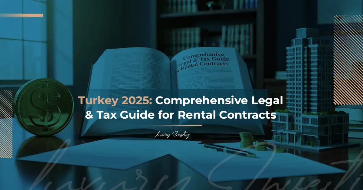 The Comprehensive Legal and Tax Guide to Rental Contracts in Turkey (2025)