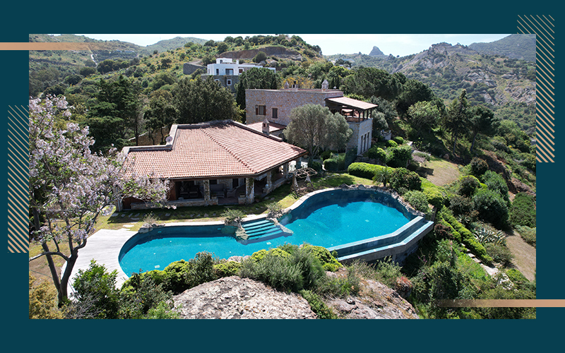BODRUM VILLA HILL MANSION 